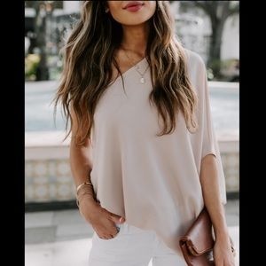 Vici Shower with Love one shoulder top